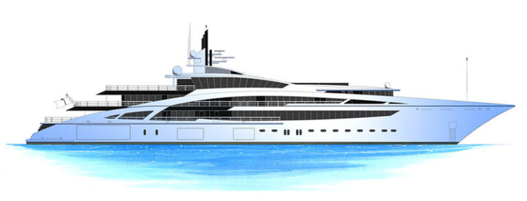 Luxury yacht V853