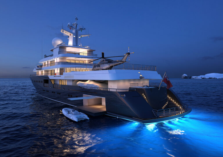 Rendering Aft Evening Profile