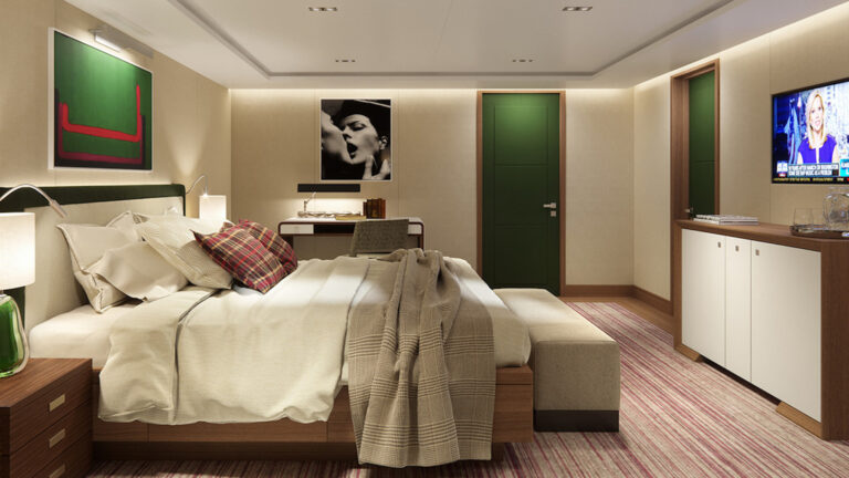 Rendering Guest Cabin