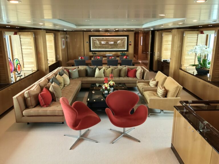 Main Saloon And Dining Area