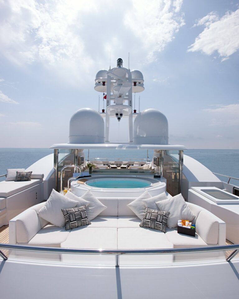 Jacuzzi On The Sun Deck
