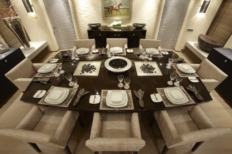 Formal Dining Set Up
