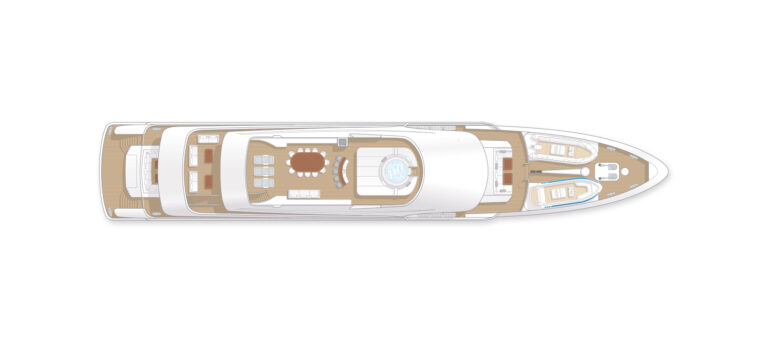 55m Yacht Sun Deck GA