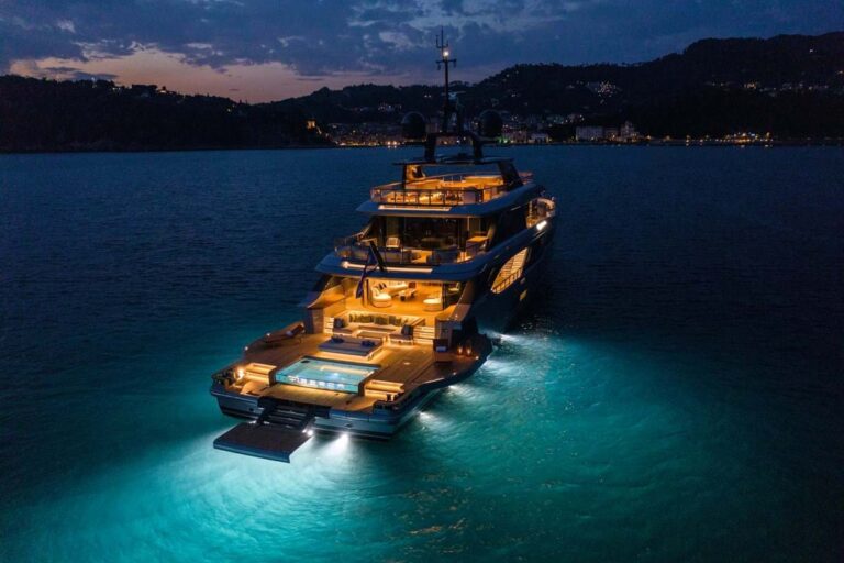 Aft View By Night