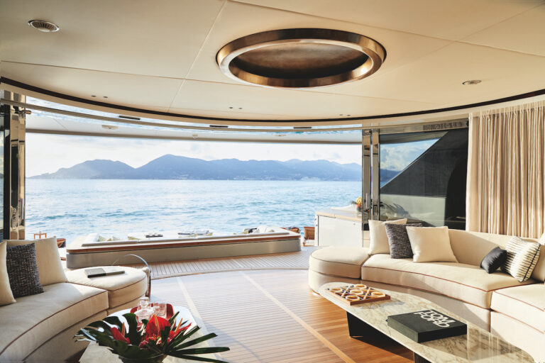 Main Saloon View Out