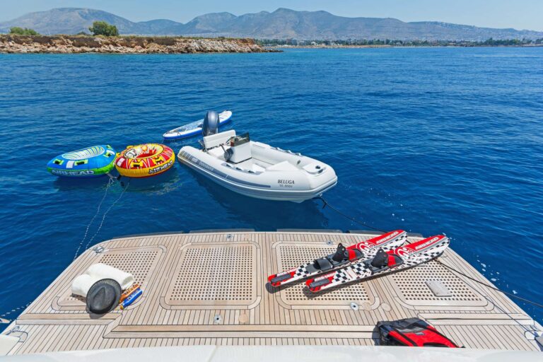 Swim Platform With Water Toys