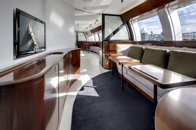 Inside The Sailing Yacht