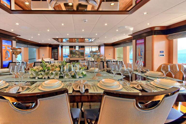 Formal Dining Area Set Up