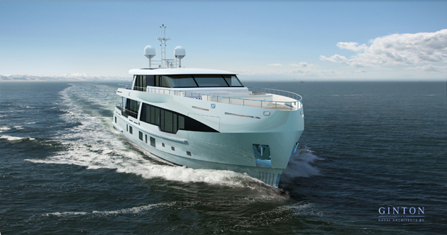 M55 Yacht - Photo Ginton Naval Architects