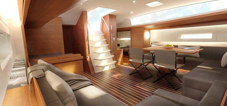 Baltic 67 - Interior - Salon