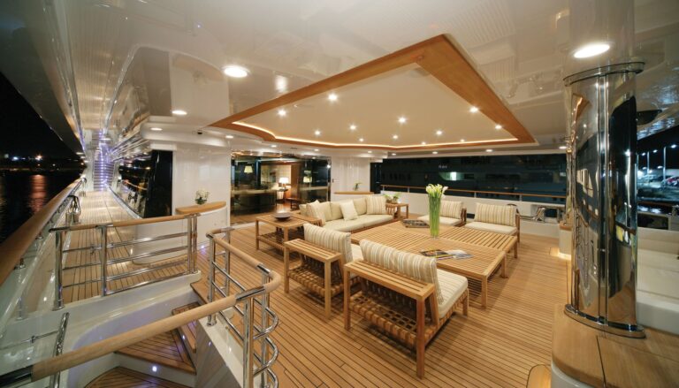 Aft deck
