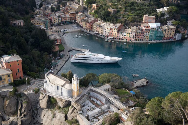 MARIA Yacht View From Above