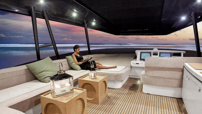 MCY 76 Yacht - Interior