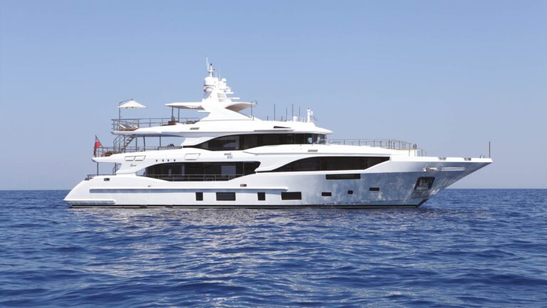 MEDITERRANEO 116 By Benetti - Side Profile