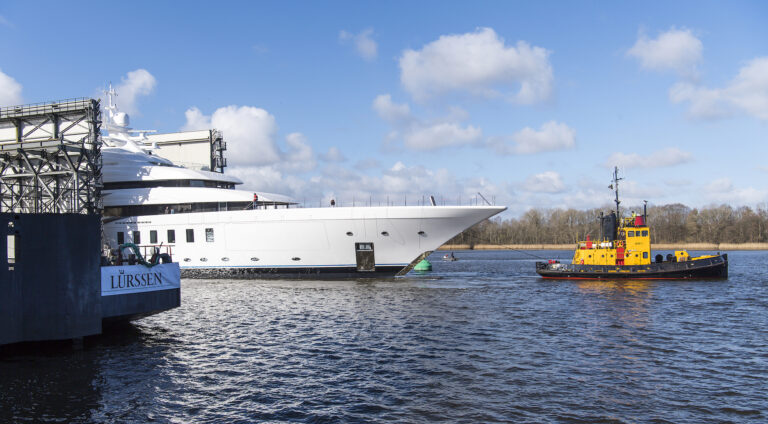 MADSUMMER Yacht At Her Launch -