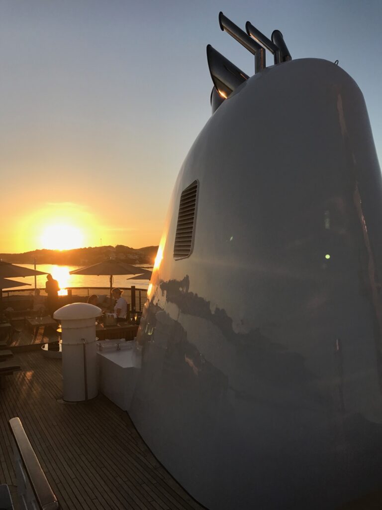 MENORCA - Sunset On Aft Deck