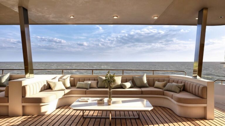 Exterior Relaxation Area With Sea Views