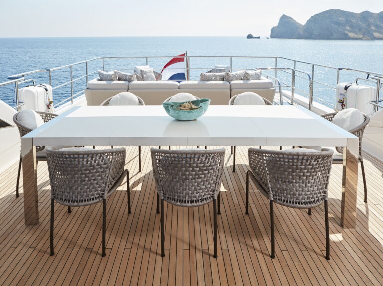 Alfresco Dining On The Aft Deck