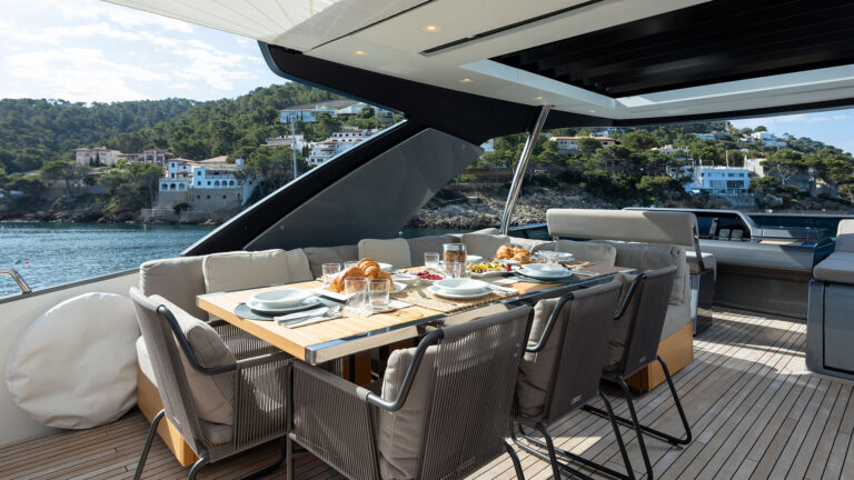 Dining On Sun Deck