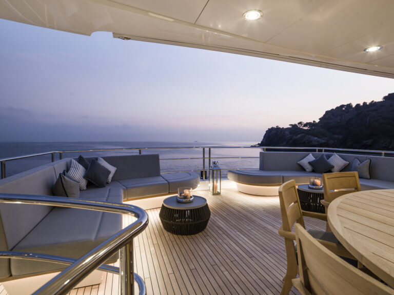 Aft Deck In The Evening