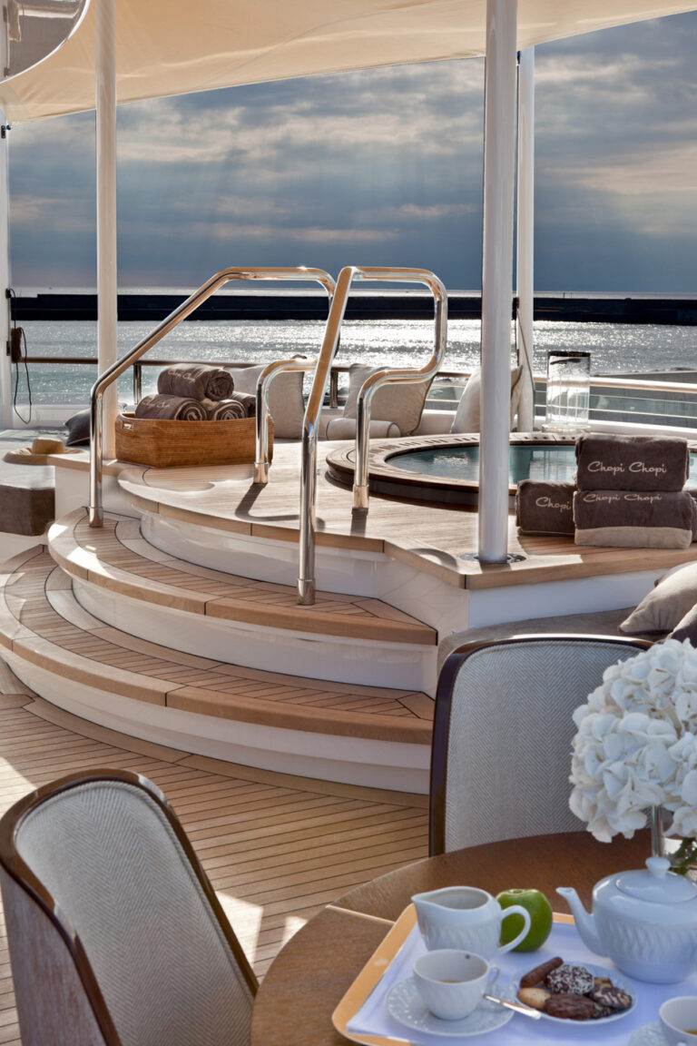 Jacuzzi On The Sun Deck