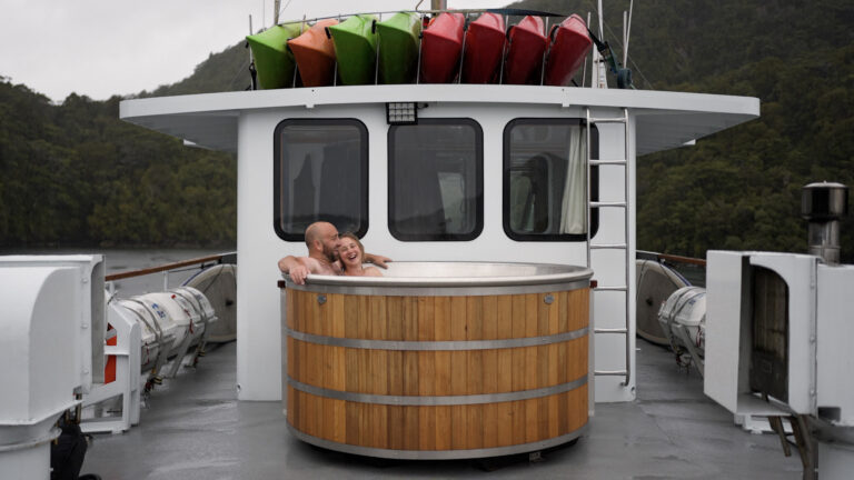 Deck Hot Tub