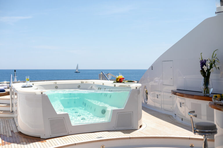 Jacuzzi On Sun Deck