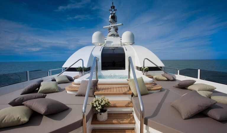 Jacuzzi On The Sun Deck