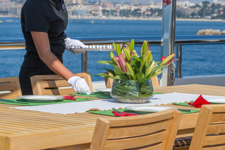 Al Fresco Dining Set Up