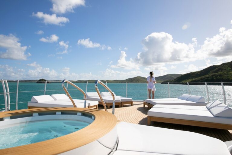 Jacuzzi On Sun Deck