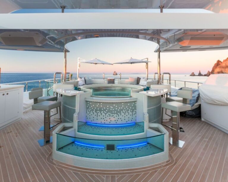 Jacuzzi On Sun Deck