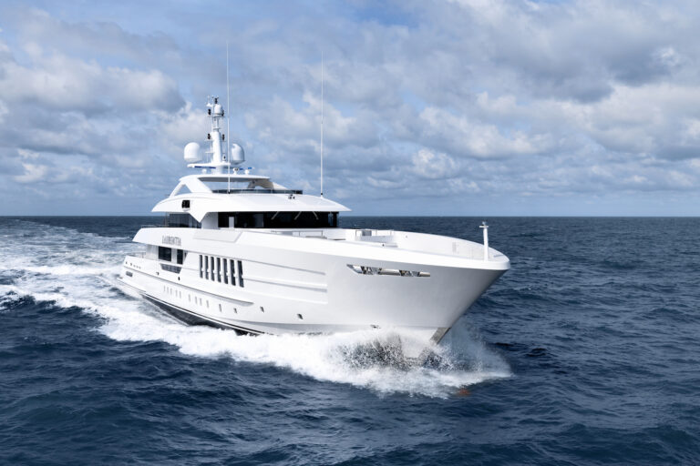 55m Fast Displacement Superyacht By HEESEN