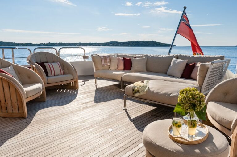 Exterior Relaxation Area With Sea Views