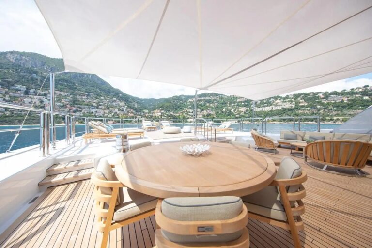 Dining On Sun Deck