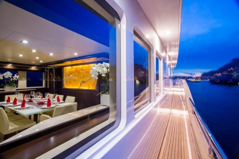 Sidedeck With Sea Views
