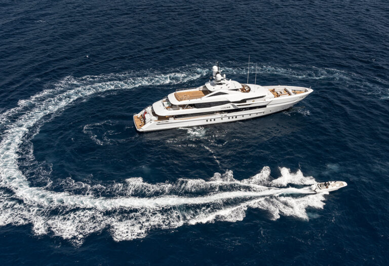 Aerial View With Tender