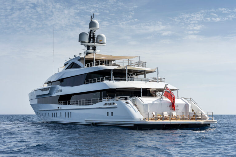 Transom Of The Yacht
