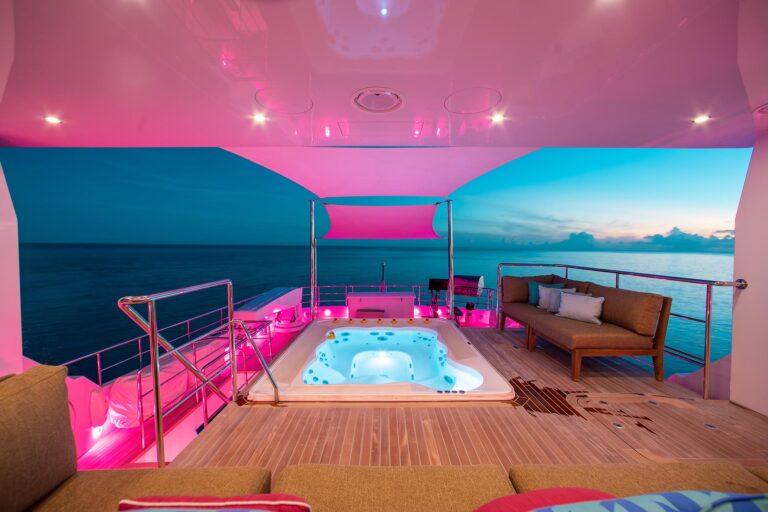 Jacuzzi By Night