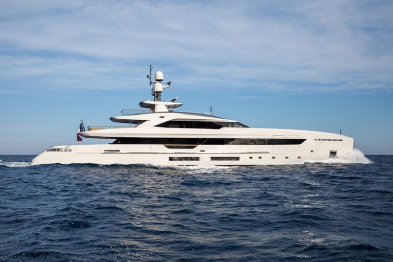 Luxury Charter Yacht VERTIGE From Tankoa Yachts - Currently On Display At The Monaco Yacht Show