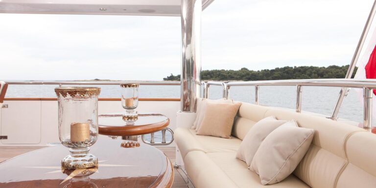 Aft Deck Seating Area
