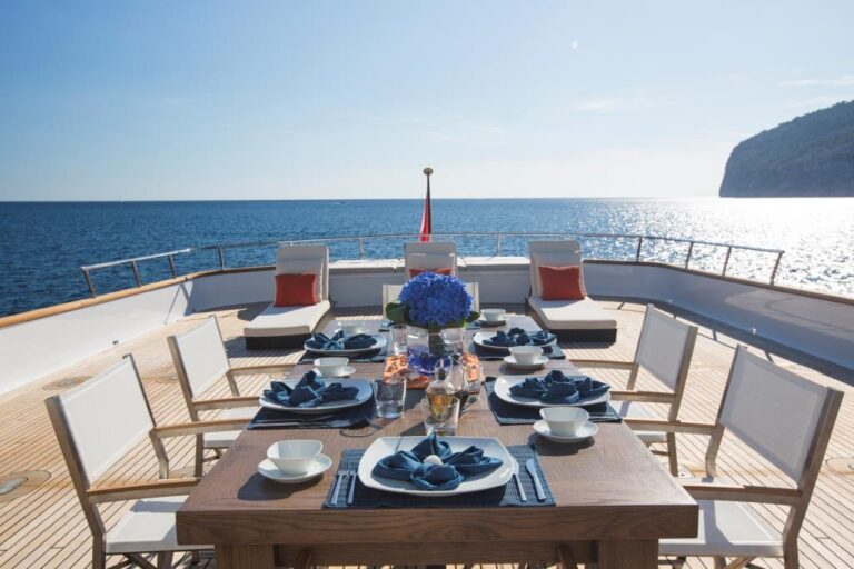 Alfresco dining area