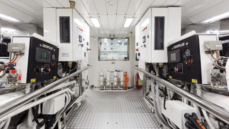 MR T engine room