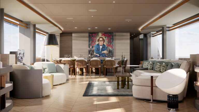 Main Salon With Dining