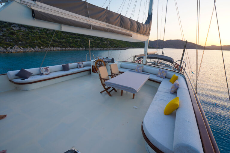 Flybridge Of The Yacht