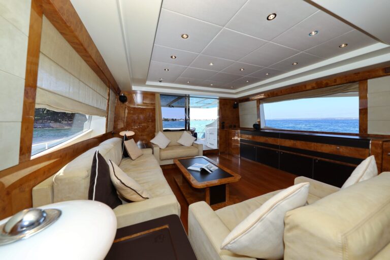 Saloon With Large Windows