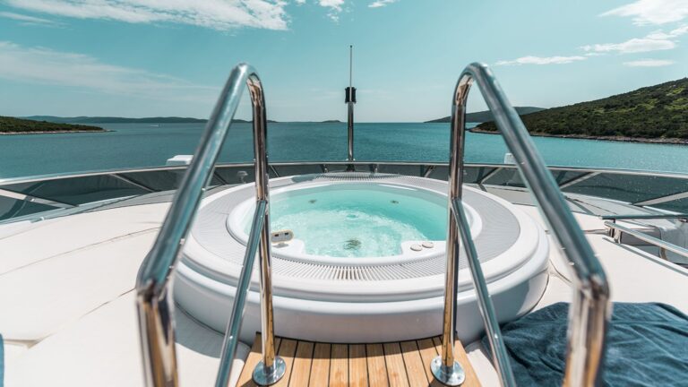 Jacuzzi On Sun Deck