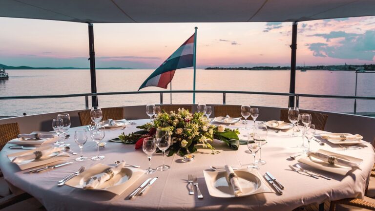 Dining On Bridge Deck