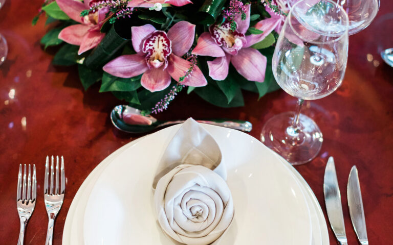 Elegant Dining Set Up