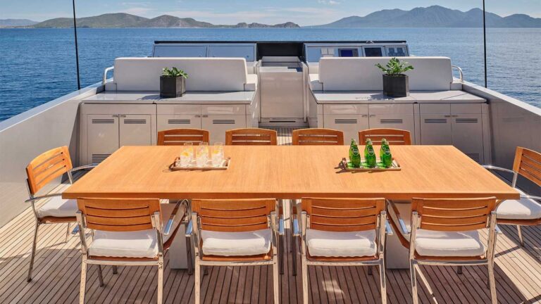 Dining On Sun Deck