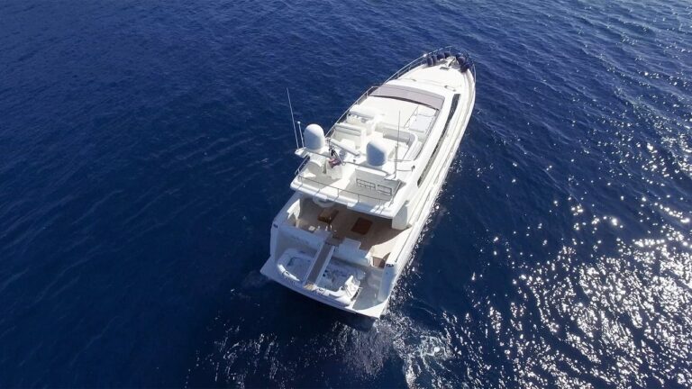 Aerial At Anchor